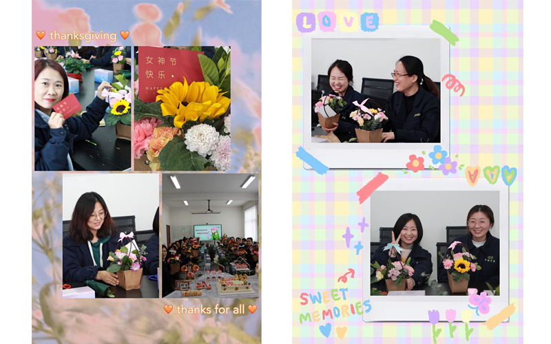 青島中新華美舉辦“3.8女神節(jié)”DIY插花活動(dòng)！
